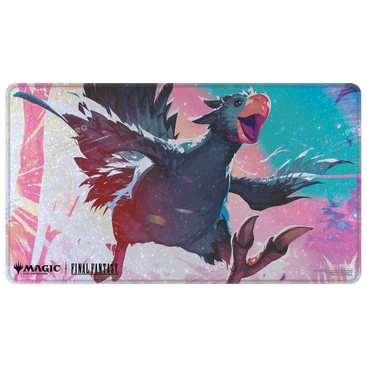 FINAL FANTASY™ Traveling Chocobo HOLOFOIL® Playmat (black)