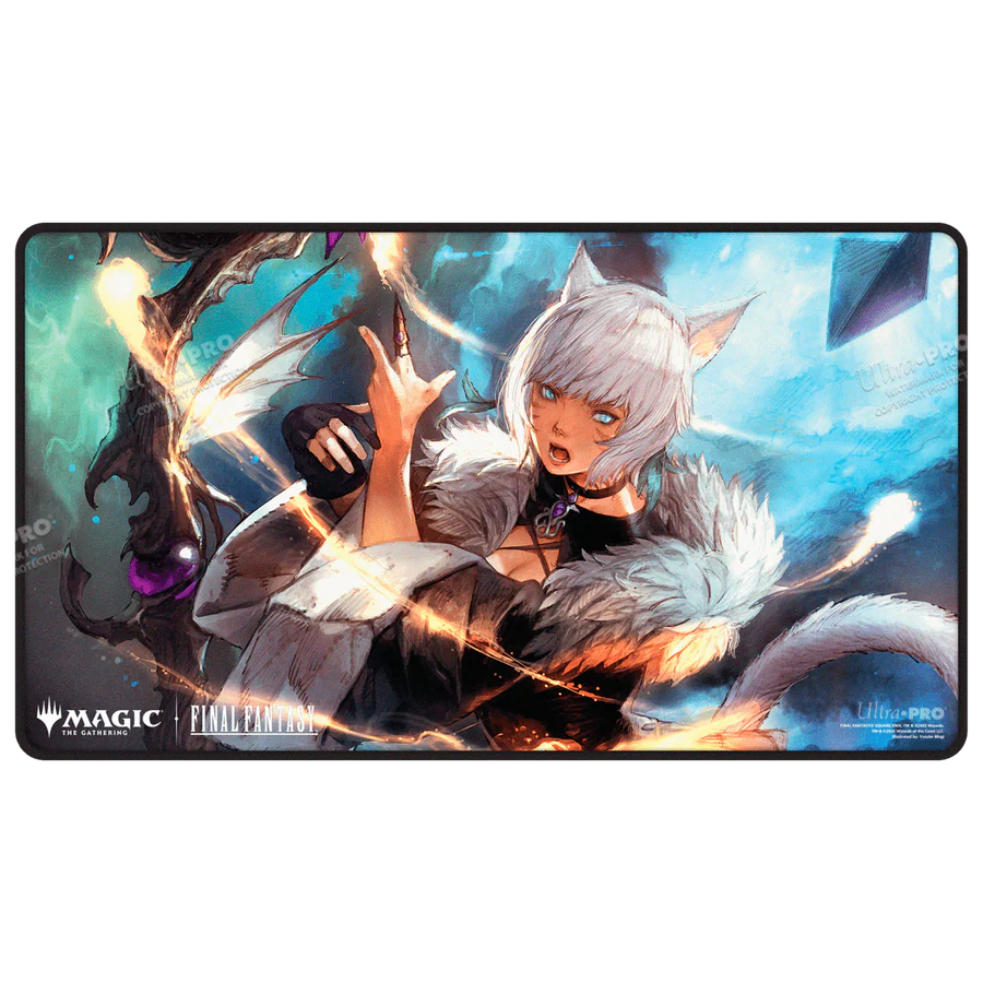 FINAL FANTASY™ Y'shtola Rhul Black Stitched Playmat