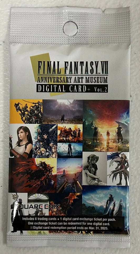 FINAL FANTASY VII Anniversary Art Museum Digital Card+ pack