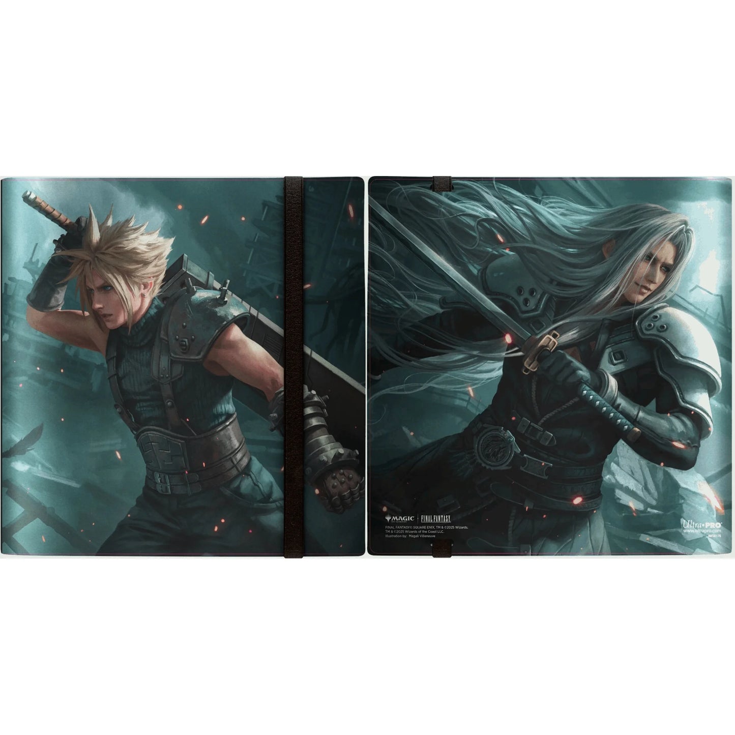 FINAL FANTASY™ Cloud, Planet's Champion and Sephiroth, Planet's Heir 12-Pocket PRO-BINDER