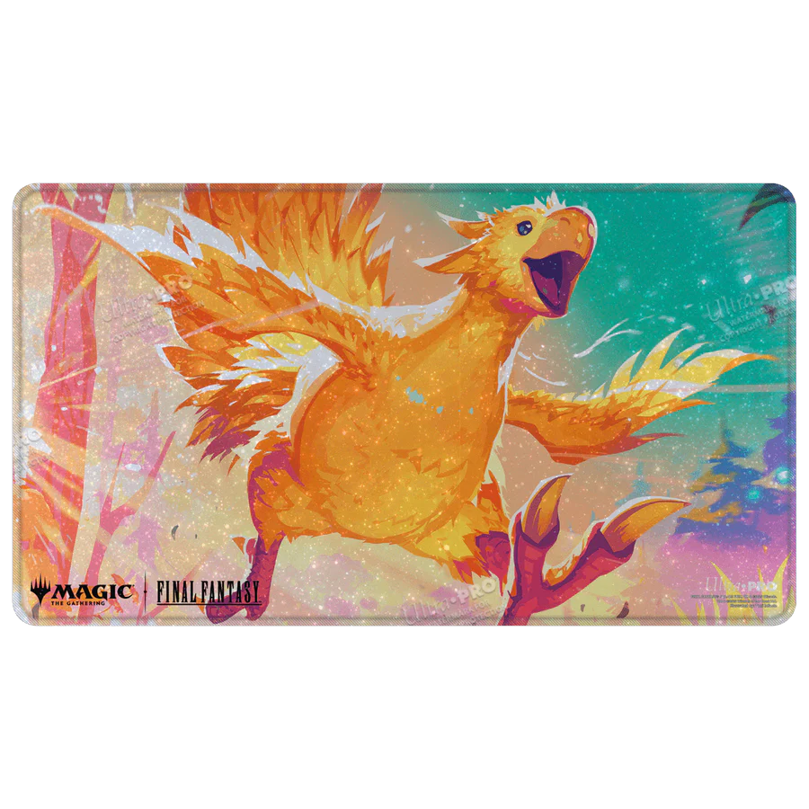 FINAL FANTASY™ Traveling Chocobo HOLOFOIL® Playmat (yellow)
