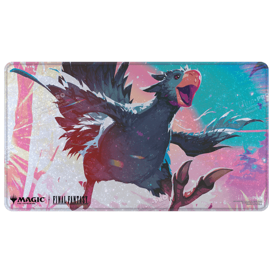 FINAL FANTASY™ Traveling Chocobo HOLOFOIL® Playmat (black)