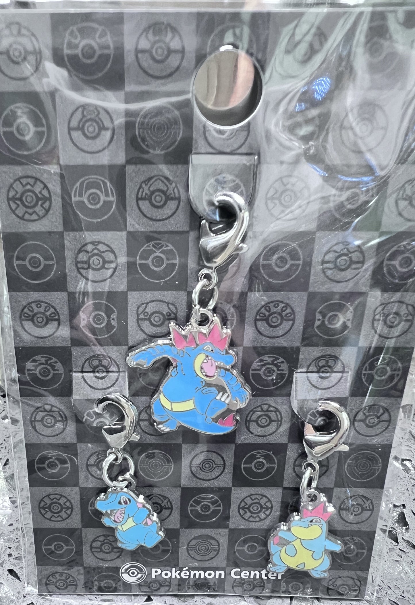 Feraligatr Metal Key Chain Charms