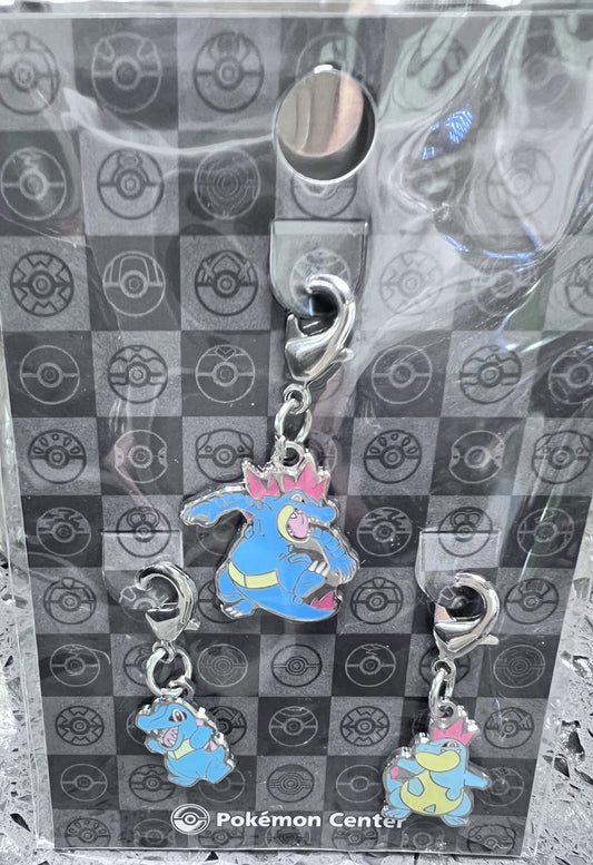 Feraligatr Metal Key Chain Charms