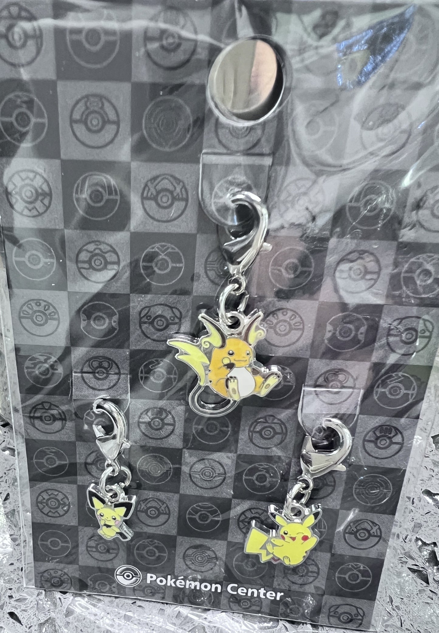Pikachu Metal Key Chain Charms
