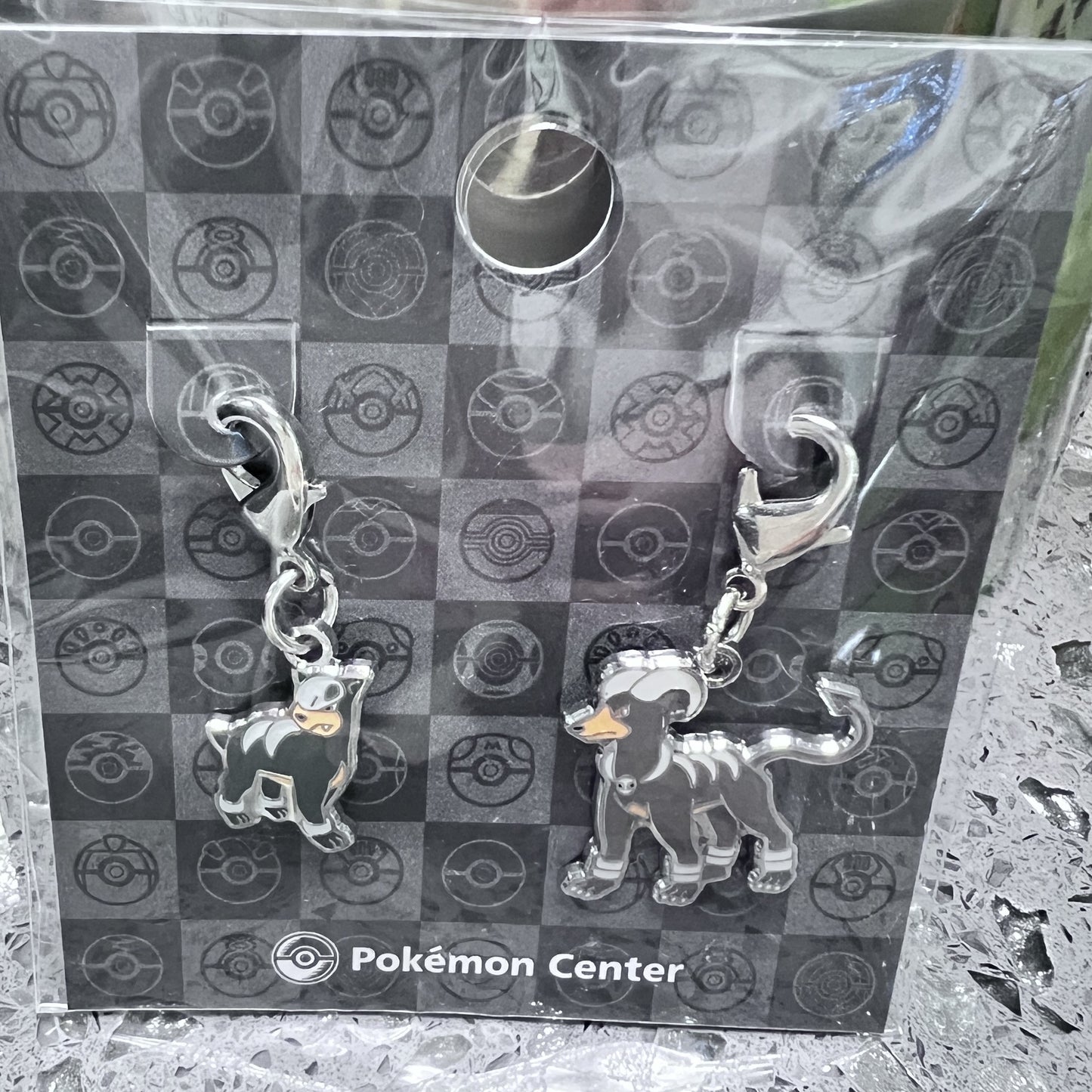 Houndoom Metal Key Chain Charms