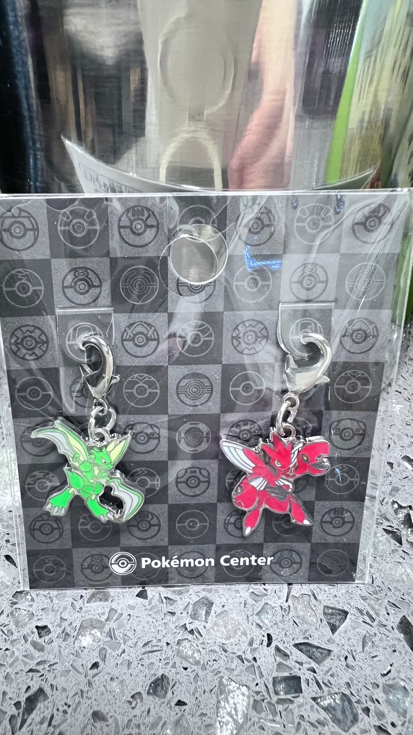 Scyther Metal Key Chain Charms