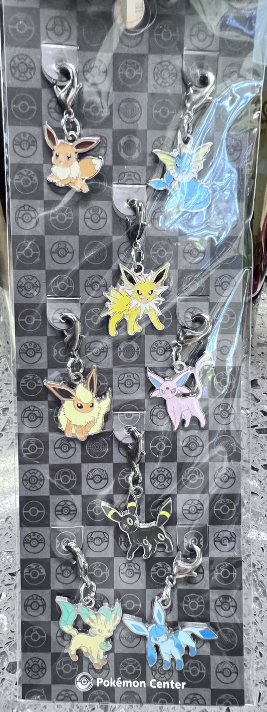 Eevee Metal Key Chain Charms