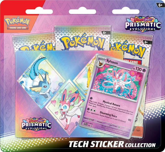 Prismatic Evolutions Tech Sticker Collection [Glaceon]
