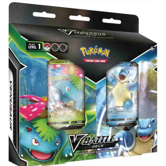 V Battle Deck Bundle: Venusaur V / Blastoise V