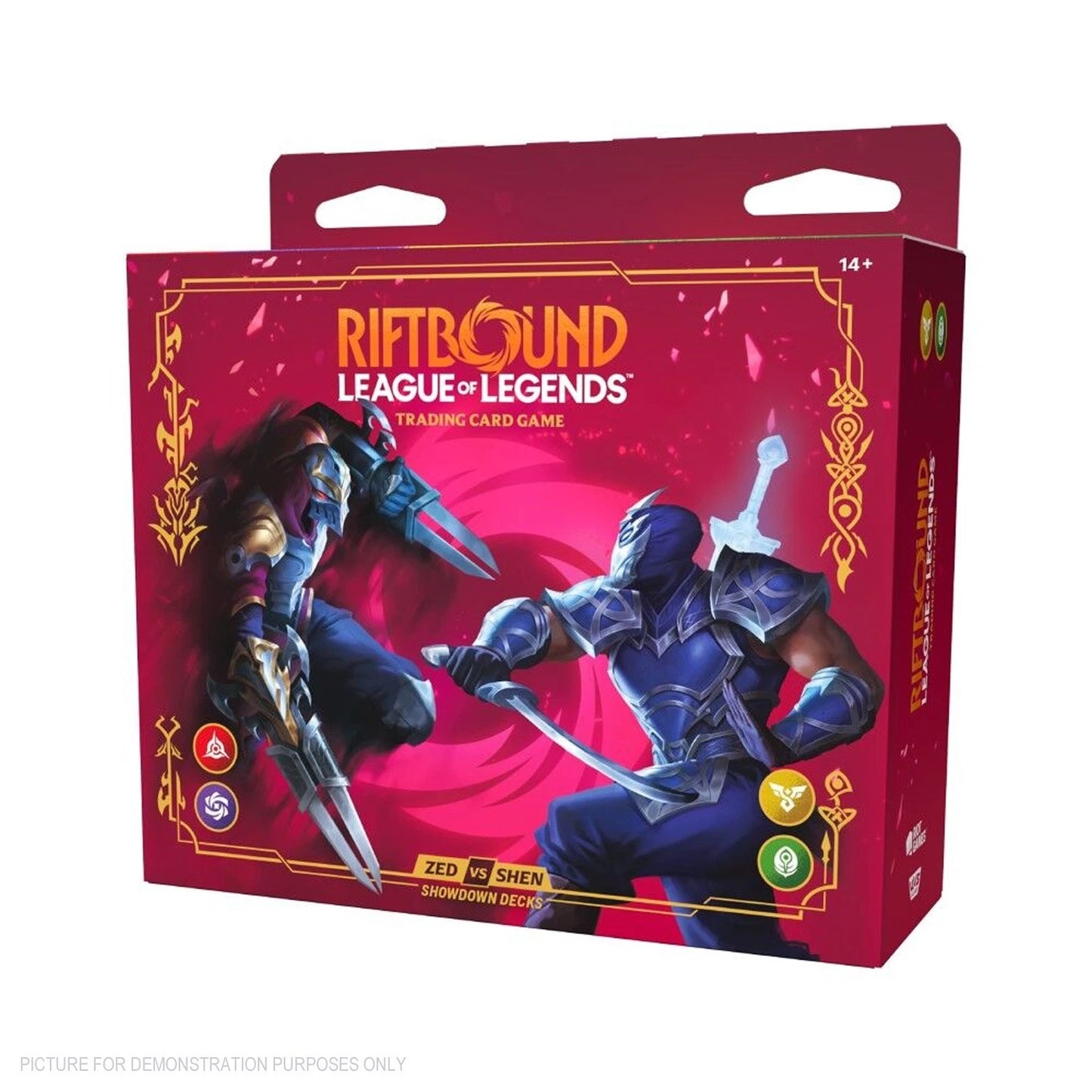 Vendetta- Showdown Decks Display - Zed vs Shen
