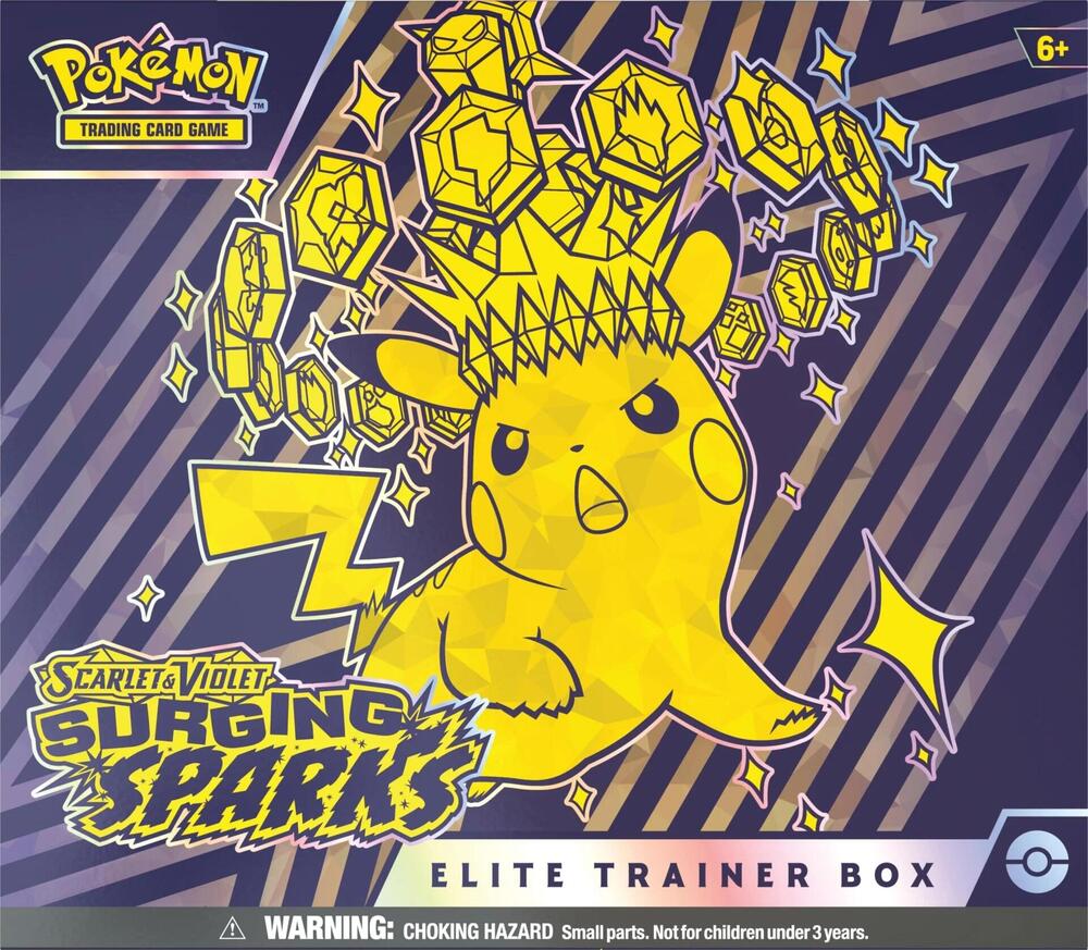 Surging Sparks Elite Trainer Box - SV08: Surging Sparks (SSP)
