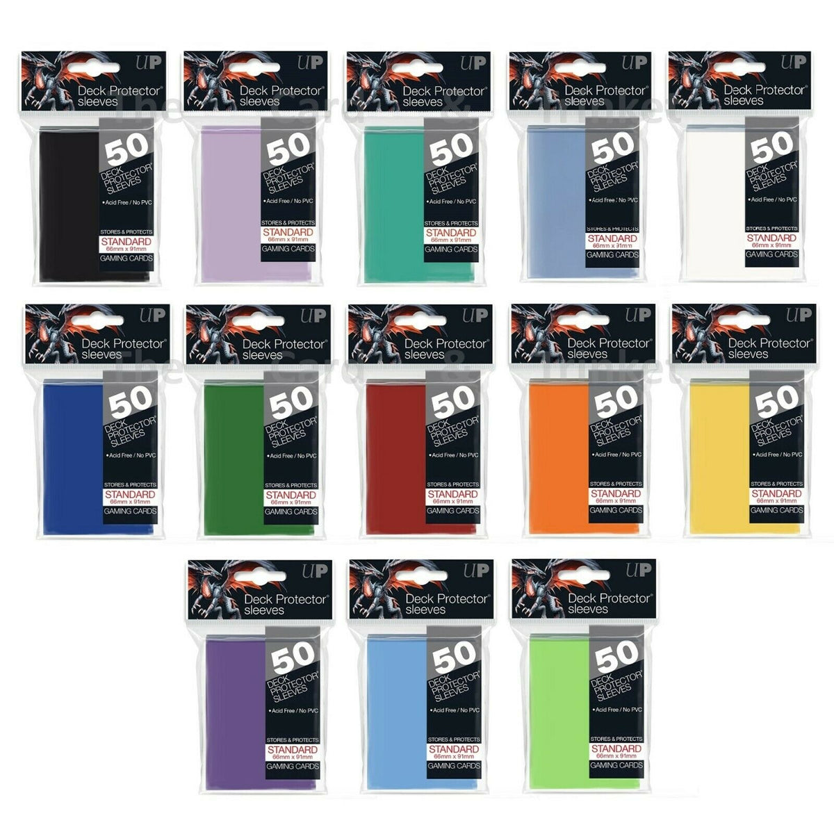 Ultra pro 50-pack sleeves